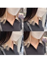 キジ(KIJI) ★ホワイトミルクティー×イヤリングカラー★