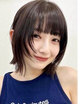 アイトーキョーエス 渋谷(AI TOKYO S)&nbsp;斜めバング/シルキーベージュ/ブラントカット[渋谷駅]