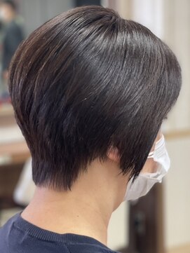 ヘアークリアー 春日部 大人可愛い丸みミセスショート/首元スッキリ◎/30代40代50代