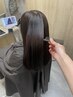 カット＋スピエラ縮毛矯正＋イルミナカラー＋高濃度補修トリートメント
