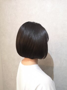 ウィスプ 赤羽店(wisp) 大人のうる艶ショートボブ 髪質改善Trと美肌カラー#3