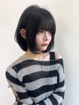 ロンドローズ 名古屋(Lond damaskRose)&nbsp;顔周り ダブルカラー 名駅 ブリーチ 髪質改善 ボブ 韓国 171