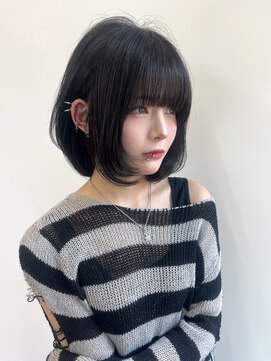 ロンドローズ 名古屋(Lond damaskRose) 顔周り ダブルカラー 名駅 ブリーチ 髪質改善 ボブ 韓国 171