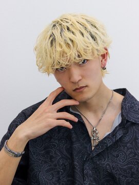 トゥルークリエイション 渋谷(True Creation SHIBUYA) ブロンド×ゆるふわマッシュ