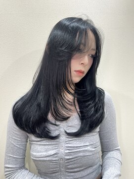 シェノン サントル(CHAINON CENTRE) 韓国っぽ美人見え◎上質な艶のあるレイヤーカット【梅田】