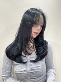 韓国っぽ美人見え◎上質な艶のあるレイヤーカット【梅田】