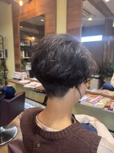 美容室つぼみ ハンサムショート