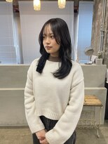 リラクオーレ 三宮 元町(LIRA CUORE)&nbsp;艶髪カラー×くびれ巻き