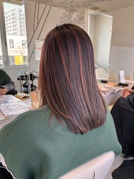 ヘアークラフト アニー 南郷18丁目店(HAIR CRAFT Annie) ピンクハイライト