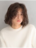 20代30代40代ふんわりカールヘルシースタイル春パーマ