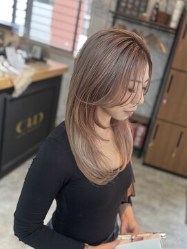 シールドヘアー 沖縄 新都心(C'LD Hair) ラテベージュ*レイヤーカット