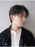 センターパート/ニュアンスパーマ/フェザーパーマ
