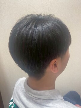 アクセ 10代20代メンズカット短髪ショートカットカジュアル