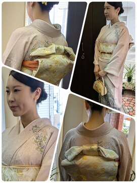 クリア 美容室 お宮参り☆セット＆着付け