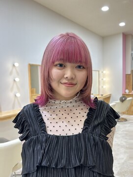 ポイントファイブバイソレイユ 豊橋駅前大通店(.5 by SOLEIL) ビビッドピンク