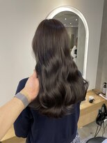 ジーナ 渋谷駅前(Zina)&nbsp;髪質改善＊アプリコットオレンジブラウン＊美髪【Zina渋谷駅前】