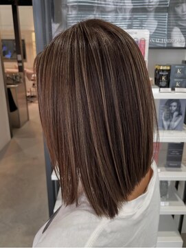 グランデュール 藤枝店(GRANDEUR) ハイライトボブ/髪質改善/ミディアム/ショートボブ/ショート