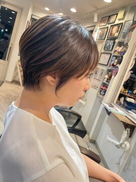 ヘア メイク ココ(hair make coco) ネープを抑えたショートレイヤー★