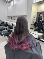 アライブ ハラジュク(ALIVE harajuku) 【ALIVE yu-ki ピンク×ラベンダーのグラデーションカラー】