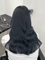 エゴ 池袋(EGO) ブルーブラック/ブリーチなしダブルカラー