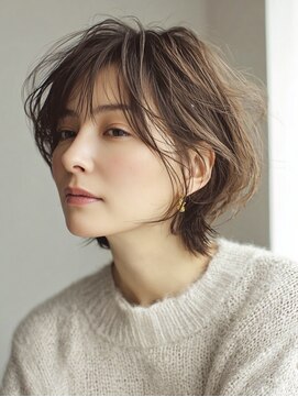 ハーツ(Heart's) 大人ショート白髪ぼかし脱白髪染め40代50代60代