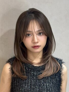 ロンド ルージュ 銀座店(Lond rouge) ブリーチなし/韓国風巻/レイヤーカット/髪質改善/縮毛矯正/銀座