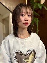 ファルファラ(farfara)&nbsp;透明感アッシュブラウン/レイヤーカット/顔まわりカット