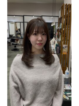 エトル バイ コムマティス 恵比寿駅前店(etre by comme Matisse) @kanaoka_saki透明感カラー/レイヤーカット/小顔カット