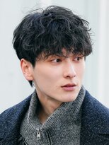 バイフィフス 原宿/表参道(by fifth)&nbsp;メンズシースルーマッシュニュアンスパーマシャドウパーマテテ風