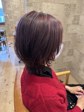 ヘアサロン アプリ(hair salon APPLI) 艶カラーで魅せる、大人のくびれレイヤー