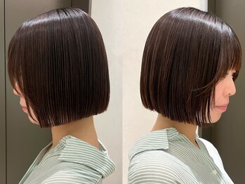 ソー 銀座(SAUT)の写真/癖毛・広がりに悩む方へ。骨格・髪質診断×提案力で似合うスタイルをご提案◎扱いやすい理想の髪を叶える。