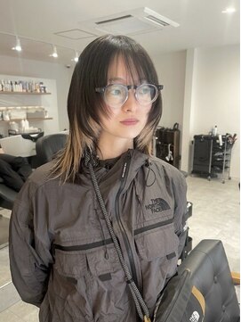 ホーミーキョウト(Homey Kyoto) 抜け感、インナーベージュ×レイヤー