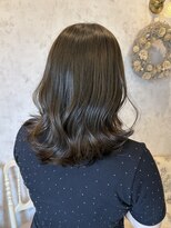 ディーヴァヘアーエズ(DIVA hair Eze) 艶髪グレージュ×ミディアム/髪質改善で叶う透明感ヘア