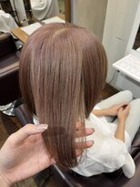アズーア ヘアーアンドスパ(azure hair&spa)&nbsp;ハイトーンカラーで白髪ぼかし◎