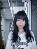 ロックス バイ マグ 松本(rocks BY MAG)&nbsp;ロングレイヤー×ポイントカラー/デザインで垢抜けヘア