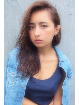 リマ(RIMA) 【RIMA】HARUKI 外国人風☆かきあげ×アレンジロング