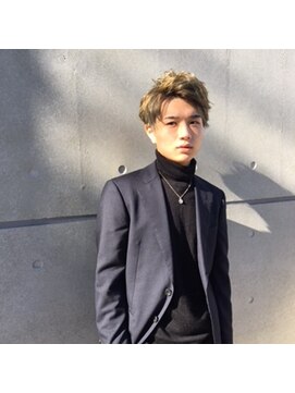 ノヴ NOV 自由が丘 アップバングマッシュヘア