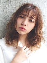 キラ 渋谷(KILLA)&nbsp;外国人風パーマ×シナモンベージュカラー