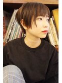 さり気ないアシメショート[表参道/青山 drop]