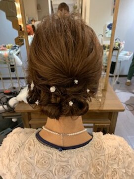 着付けヘアセット専門店 ウィズ(With) 下めシニヨン