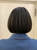 パティオン(PATIONN)&nbsp;ボブスタイル☆ダークグレージュでまとまりのあるスタイルに！！