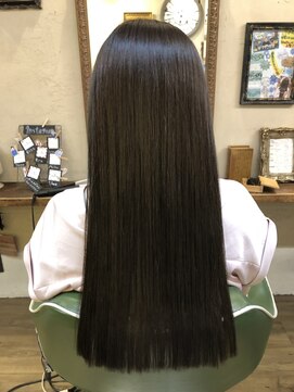 ベレッタ 枚方店(veretta.) ベレッタ髪質改善/30代/40代/50代（田村良平）/黒髪ロング/艶髪