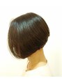 アトリエ ヴィサージュ 稲毛海岸店(ATELIER VISAGE) 大人の余裕がにじみ出るツヤ感前下がりボブ♪