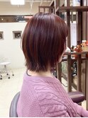 レッド☆外ハネ