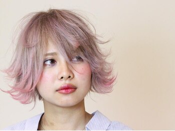 グルック ヘアー リラクゼーション 美章園店(Gluck Hair Relaxation)の写真/【19時まで受付】Gluckで大人気ユニコーンカラーや特殊なカラーもお手頃価格で施術可能◎