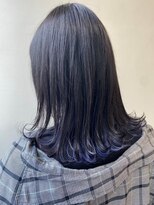 グッドネイバーズ 銀座(GOOD NEIGHBORS)&nbsp;【GN銀座】ちょい見せインナーカラー×コバルトブルー