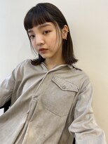 ピズム(PISM) 眉上バング/顔回りレイヤー