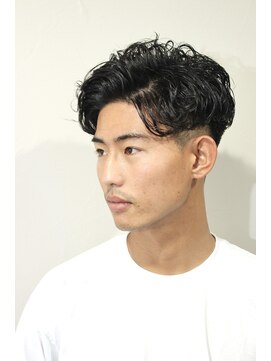 レンゲン(LENGEN) メンズかき上げニュアンスマッシュサイドパート韓国マッシュ６４