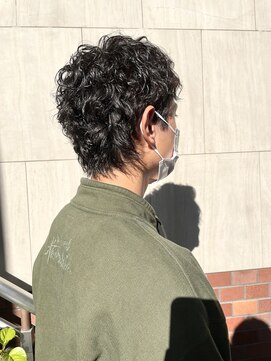 モア 下通店(MORE) 野暮ったさがかっこいいパーマスタイル