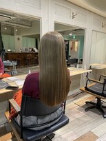 ラべリー 池袋(LOVELEY)&nbsp;ミルクティーブロンド　ヘアカラー池袋